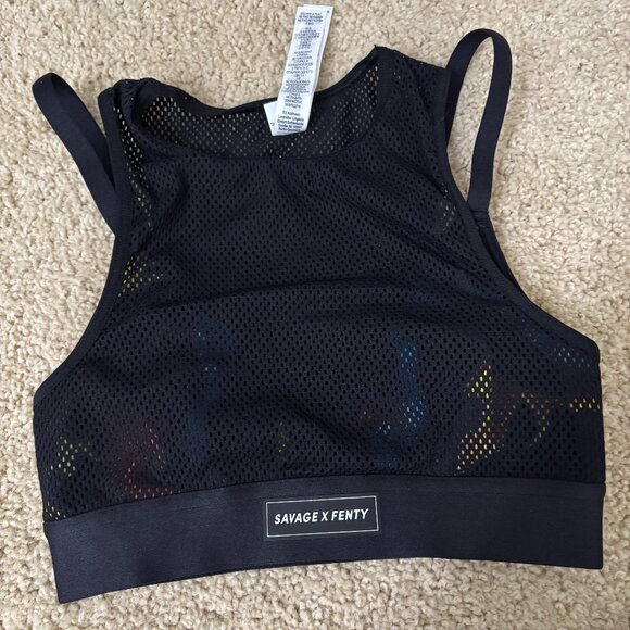 New Savage X Fenty Low Impact Mesh Set - Picture 5 of 11